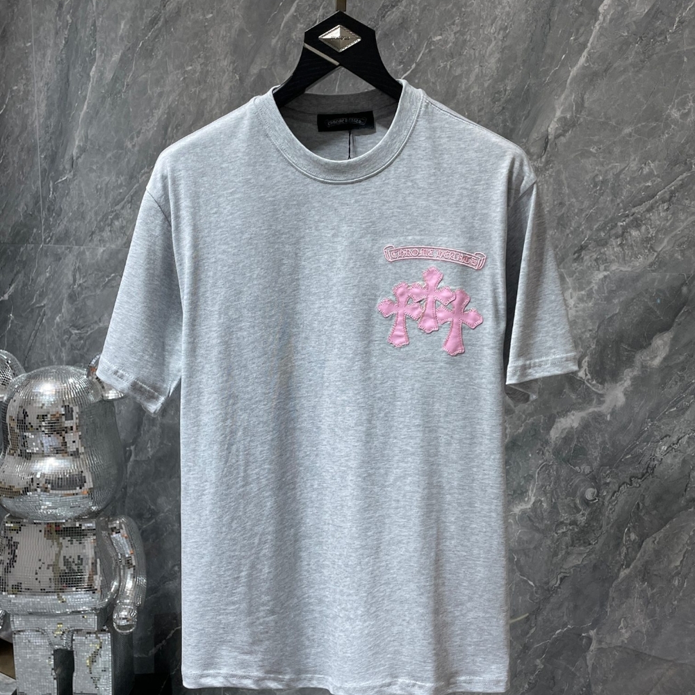 Urban Edge: Chrome Hearts Pure Cotton Short Sleeve Attitude"